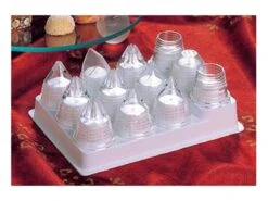 Douille Interchangeable (x 10) - Copolyester - Matfer -Fournitures De Pâtisserie 10 douilles interchangeables 4 main 650