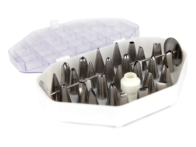 Douille Pâtisserie (x 26) - Décor Fin - Mallard Ferrière 1 Douille Pâtisserie (x 26) - Décor Fin - Mallard Ferrière