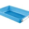 Bac Plat 5 L Bleu - Norme HACCP - 43 X 28 X Ht 7 Cm - Gilac