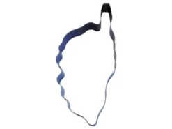 Cadre Inox Forme Corse - 15 X 6 Cm - Gobel