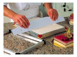 Cadre Superposable Spécial Guitare - Kit De Base - 38 X 38 Cm - Matfer -Fournitures De Pâtisserie cadre superposable special guitare 4 main 650