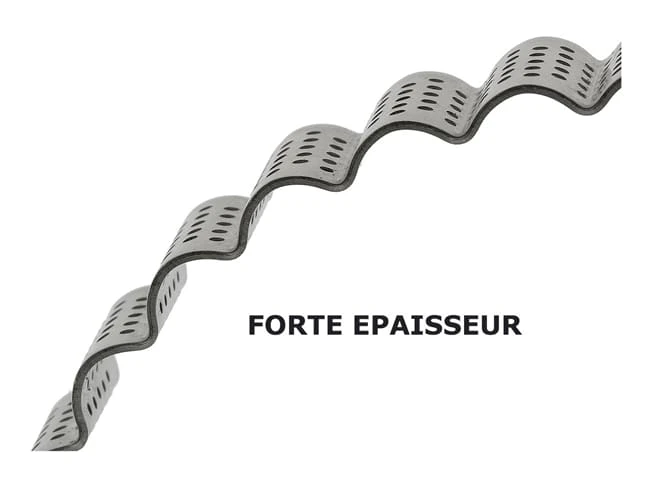 Cercle à Tarte Perforé Cannelé - Forte épaisseur - Ø 16 Cm - Mallard Ferrière 2 Cercle à Tarte Perforé Cannelé - Forte épaisseur - Ø 16 Cm - Mallard Ferrière – Image 2