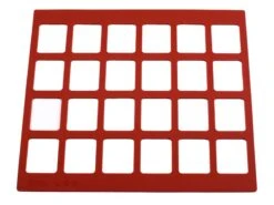 Chablon En Silicone - 24 Rectangles