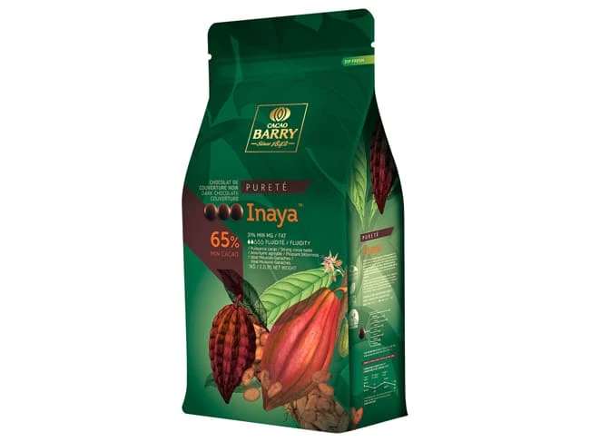 Chocolat Noir Inaya 65% - 1 Kg - Cacao Barry 1 Chocolat Noir Inaya 65% - 1 Kg - Cacao Barry