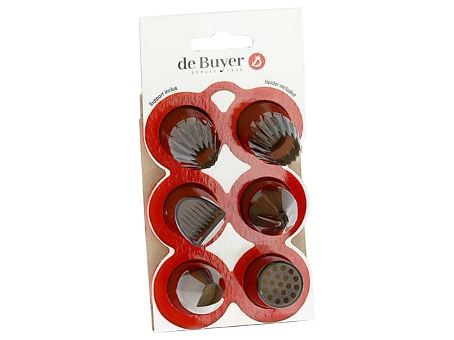 Douille Coffret Créatif (x 6) - Tritan - De Buyer 1 Douille Coffret Créatif (x 6) - Tritan - De Buyer