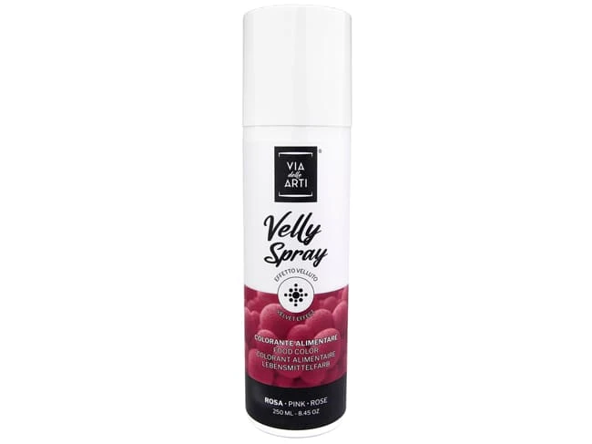 Colorant En Spray Effet Velours - 250 Ml - Rose - Velly Spray 1 Colorant En Spray Effet Velours - 250 Ml - Rose - Velly Spray