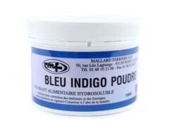 Colorant Poudre Bleu Indigo E132 - Hydrosoluble - 100 G - Mallard Ferrière