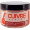 Colorant Alimentaire Métallisé Cuivre Acajou - Poudre Liposoluble - 25 G - Déco Relief