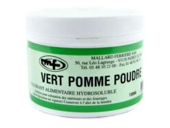Colorant Poudre Vert Pomme E102/E133 - Hydrosoluble - 100 G - Mallard Ferrière
