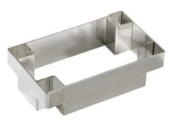 Découpoir à Pâte - Pour Rectangle à Tarte - 10 X 4 Cm - Mallard Ferrière