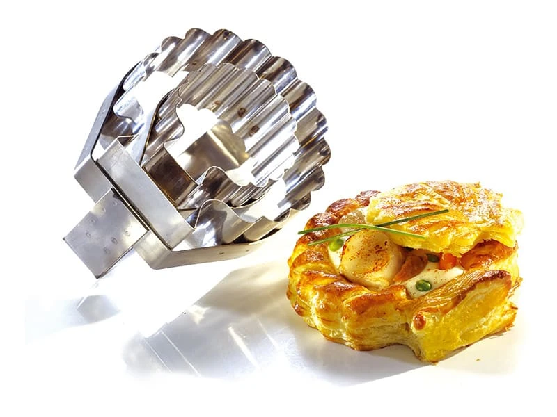 Découpoir Saint-Jacques Double à Poignée - Matfer 1 Découpoir Saint-Jacques Double à Poignée - Matfer