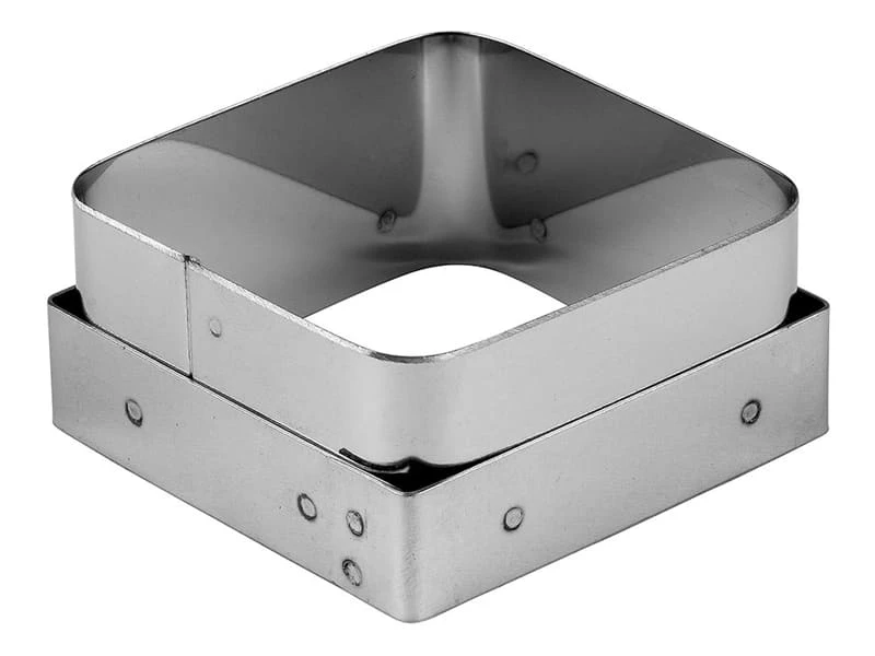 Découpoir Savarin Carré Pour Flexipan - 7 X 7 Cm - Matfer 1 Découpoir Savarin Carré Pour Flexipan - 7 X 7 Cm - Matfer