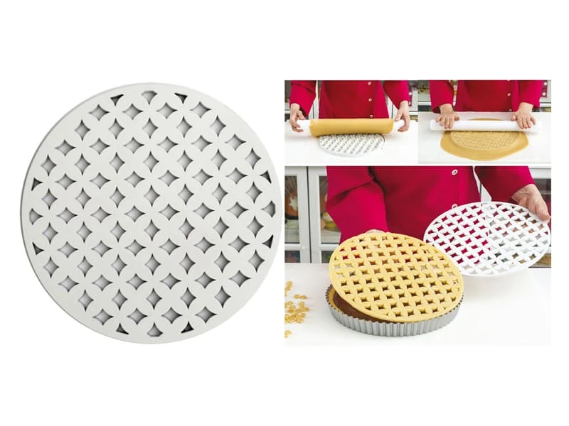 Découpoir à Décor Pour Tarte 30 Cm - Modèle Arabesque - Decora 1 Découpoir à Décor Pour Tarte 30 Cm - Modèle Arabesque - Decora