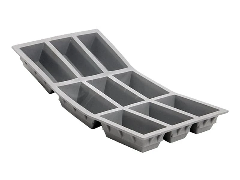 Moule Silicone élastomoule - 9 Cakes - 30 X 17,6 Cm - De Buyer 1 Moule Silicone élastomoule - 9 Cakes - 30 X 17,6 Cm - De Buyer