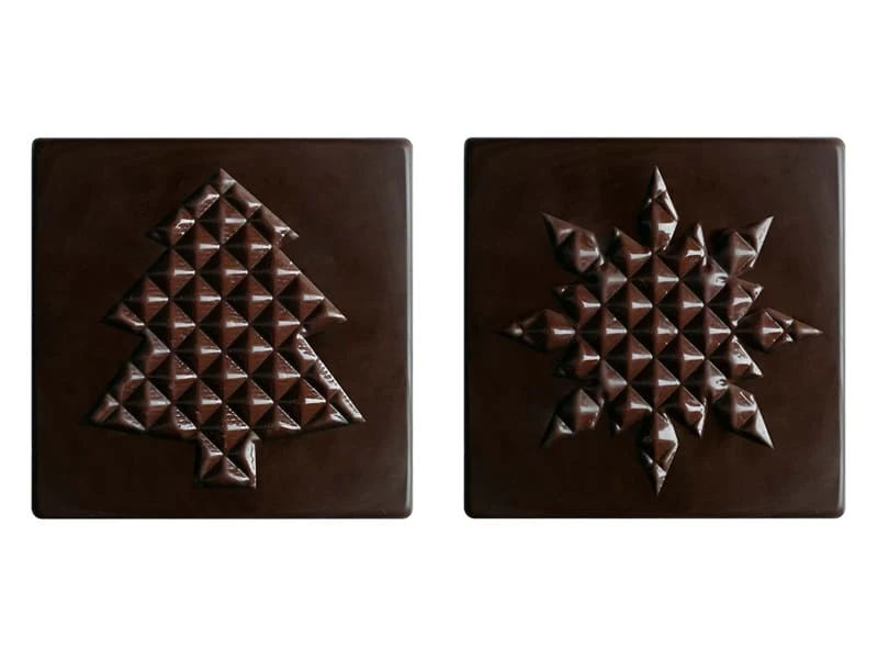 Moule Pour Embout De Bûche - Capitonné - Florensuc 1 Moule Pour Embout De Bûche - Capitonné - Florensuc