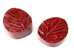 Empreinte Silicone Feuille Ronde - Déco Relief