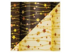 Feuille Transfert Chocolat - Étoiles Sur Traits - Lot De 10 Feuilles - Décors Et Créations