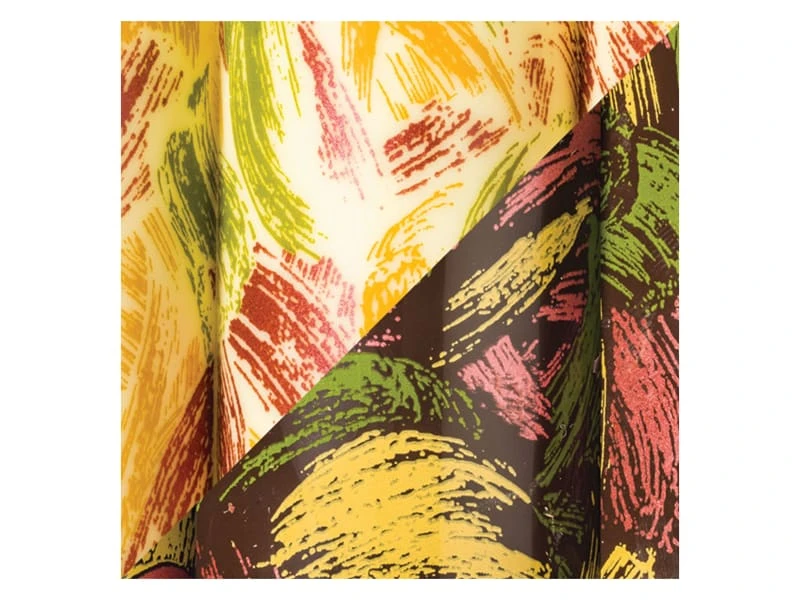 Feuille Transfert Chocolat - Méli-mélo - Lot De 10 Feuilles - Décors Et Créations 1 Feuille Transfert Chocolat - Méli-mélo - Lot De 10 Feuilles - Décors Et Créations