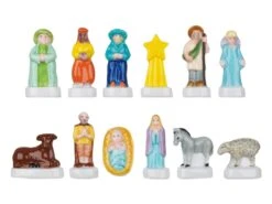 Fèves - Crèche Santons Tradition - Les Santons - Boîte De 100 Fèves - Nordia