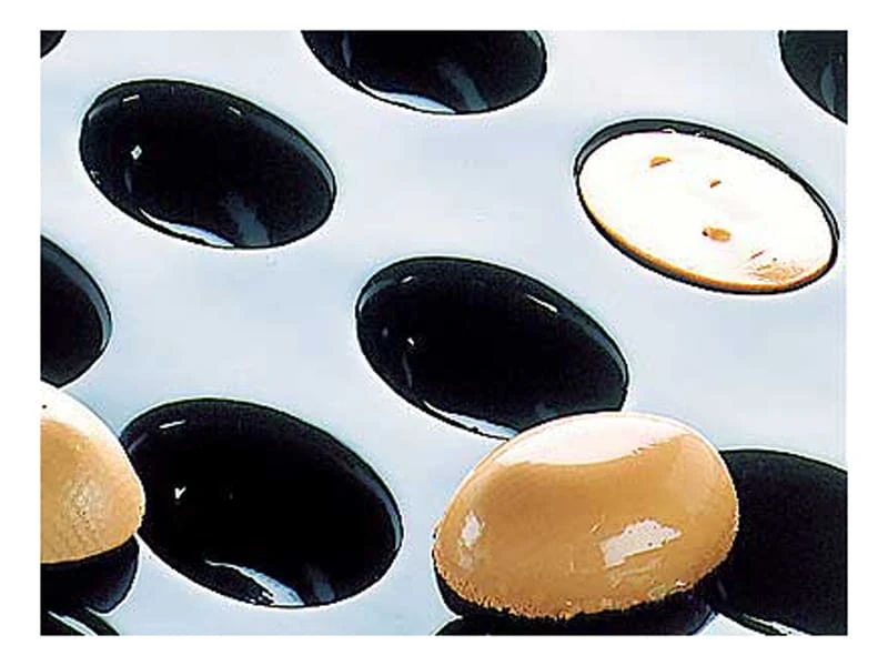 Moule Quenelles - 60 X 40 Cm - 6 X 4 Cm (42 Empreintes) - Flexipan 1 Moule Quenelles - 60 X 40 Cm - 6 X 4 Cm (42 Empreintes) - Flexipan