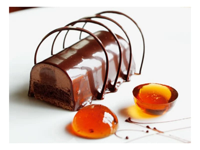 Moule à Bûchettes - 60 X 40 Cm - 34 X 4,2 Cm (8 Empreintes) - Flexipan 1 Moule à Bûchettes - 60 X 40 Cm - 34 X 4,2 Cm (8 Empreintes) - Flexipan