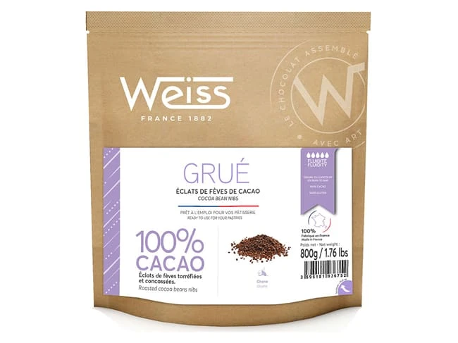Grué De Cacao - 800 G - Weiss 1 Grué De Cacao - 800 G - Weiss