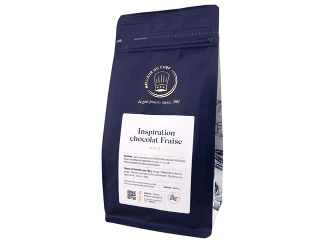 Inspiration Chocolat Fraise - 500 G - Valrhona 2 Inspiration Chocolat Fraise - 500 G - Valrhona – Image 2