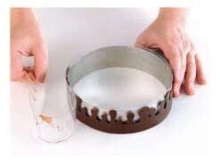 Kit Décor Flamme - Silikomart -Fournitures De Pâtisserie kit bande decor silicone flamme silikomart 8 main 650