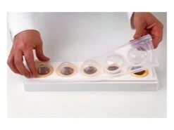 Moule Silicone Professionnel 3D - 5 Sphères - Ø 4,8 Cm - Silikomart -Fournitures De Pâtisserie moule 5 spheres 3d 48 silikomart 3 main 650