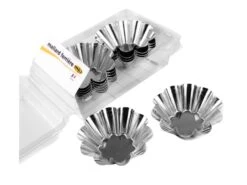 Moule à Brioche En Fer Blanc (x 12) - Ø 8 Cm - Mallard Ferrière