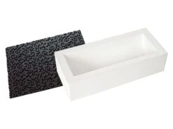 Moule à Bûche Silicone - Tapis Arabesque - 25 X 9 Cm - Silikomart