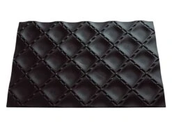 Moule à Bûche Silicone - Tapis Matelassé - 25 X 9 Cm - Silikomart -Fournitures De Pâtisserie moule buche silicone matelasse 3 main 650