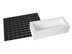 Moule à Bûche Silicone - Tapis Tablette - 25 X 9 Cm - Silikomart