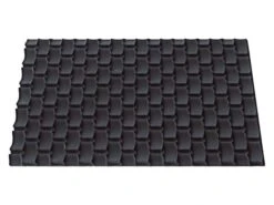 Moule à Bûche Silicone - Tapis Tressé - 25 X 9 Cm - Silikomart -Fournitures De Pâtisserie moule buche silicone tresse 3 main 650