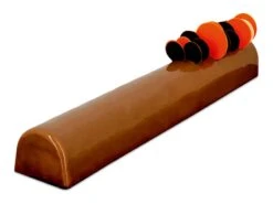 Moule à Bûchettes 1/2 Ronde (x 12) - Long 49,8 Cm - 6 X 5 Cm - Déco Relief