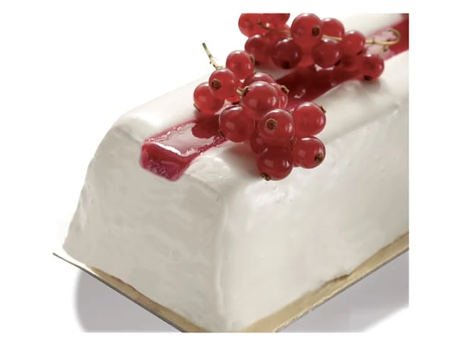 Moule à Bûche Thermoformé (x 10) - Rainurée - 57 X 8 Cm - Matfer 2 Moule à Bûche Thermoformé (x 10) - Rainurée - 57 X 8 Cm - Matfer – Image 2