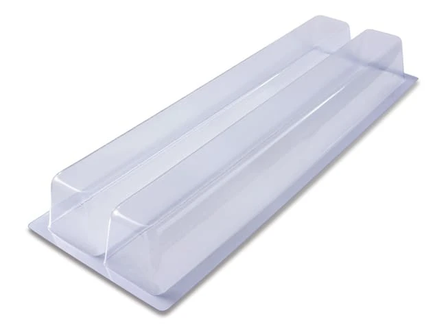 Moule à Bûche Thermoformé (x 10) - Trapèze - 57 X 8 Cm - Matfer 2 Moule à Bûche Thermoformé (x 10) - Trapèze - 57 X 8 Cm - Matfer – Image 2