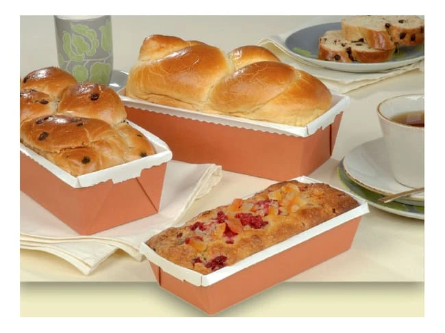 Moule à Cake Optima - Carton Renforcé - 16,5 X 6,5 X Ht 4,5 Cm (x 30) - Nordia 2 Moule à Cake Optima - Carton Renforcé - 16,5 X 6,5 X Ht 4,5 Cm (x 30) - Nordia – Image 2