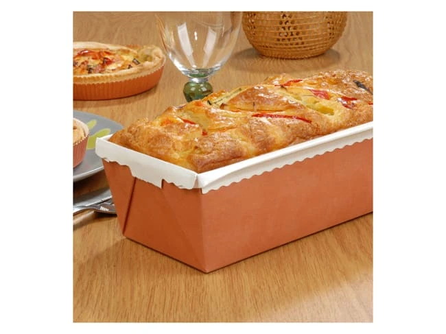 Moule à Cake Optima - Carton Renforcé - 16,5 X 6,5 X Ht 4,5 Cm (x 30) - Nordia 3 Moule à Cake Optima - Carton Renforcé - 16,5 X 6,5 X Ht 4,5 Cm (x 30) - Nordia – Image 3