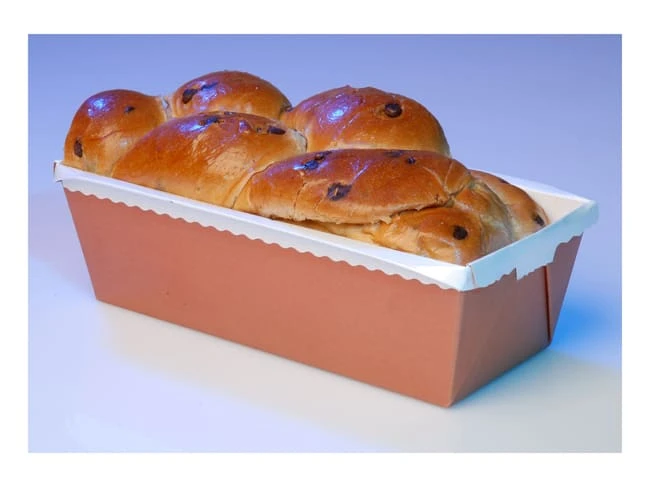 Moule à Cake Optima - Carton Renforcé - 16,5 X 6,5 X Ht 4,5 Cm (x 30) - Nordia 4 Moule à Cake Optima - Carton Renforcé - 16,5 X 6,5 X Ht 4,5 Cm (x 30) - Nordia – Image 4