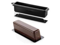 Moule à Cake De Voyage - Berlin - 23 X 4,5 X Ht 5,5 Cm - Silikomart