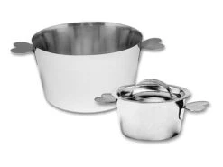 Moule à Charlotte Inox - Ø 10 Cm Sans Couvercle - Matfer -Fournitures De Pâtisserie moule charlotte inox 3 main 650