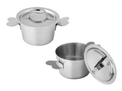 Moule à Charlotte Inox - Ø 7 Cm Avec Couvercle - Matfer