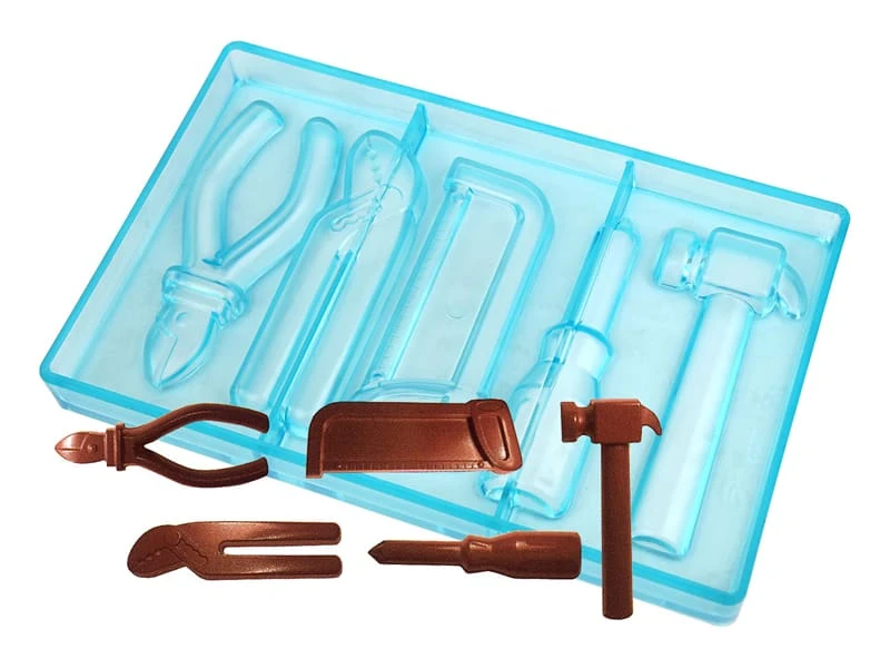 Moule Chocolat - 5 Outils 1 Moule Chocolat - 5 Outils