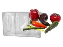 Moule Chocolat Double - 6 Légumes