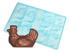 Moule Chocolat - 8 Poules Couveuses