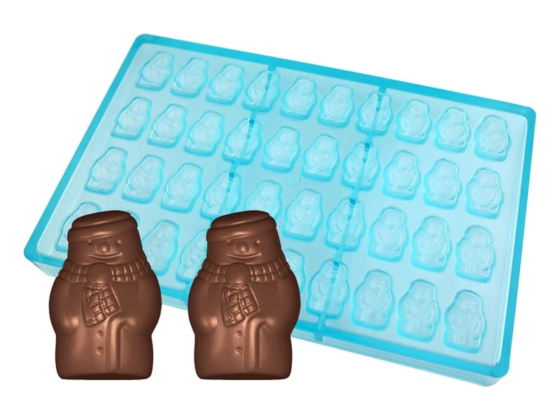 Moule Chocolat - Bonhomme De Neige 1 Moule Chocolat - Bonhomme De Neige