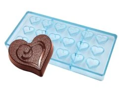 Moule Chocolat - 18 Coeur