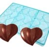 Moule Chocolat "Amour" - 18 Coeurs