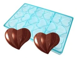 Moule Chocolat "Amour" - 18 Coeurs